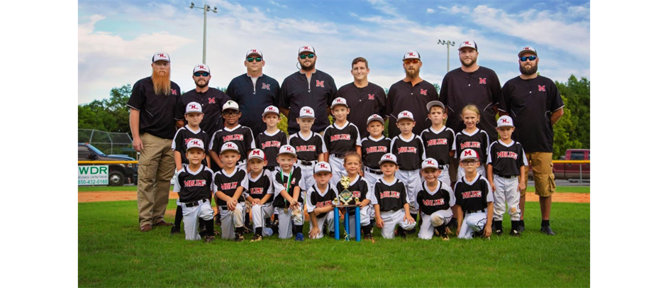 2019 Molino T-Ball All-Star Players and Coaches